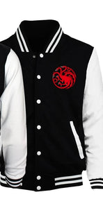 Game Of Thrones Targaryen Fire and Blood 2 Diferent Models Jacket Men