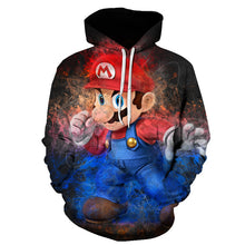 Load image into Gallery viewer, Super Mario Bros Sweatshirt Men