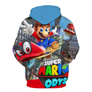 Super Mario Odyssey Sweatshirt Men