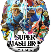 Load image into Gallery viewer, Super Smash Bros Ultimate Sweatshirt Men