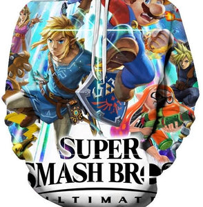 Super Smash Bros Ultimate Sweatshirt Men