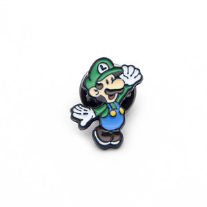 Super Mario Bros and Luigi Brooch Pins