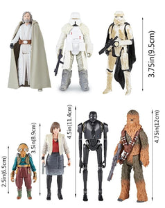 Hasbro Star Wars 7 Diferent Action Figures Collection