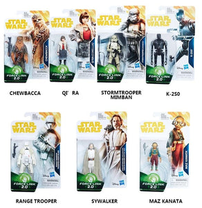 Hasbro Star Wars 7 Diferent Action Figures Collection