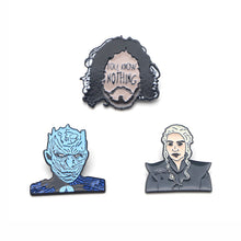 Load image into Gallery viewer, Game Of Thrones 3 Diferent Types Brooch Pins