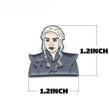 Load image into Gallery viewer, Game Of Thrones 3 Diferent Types Brooch Pins