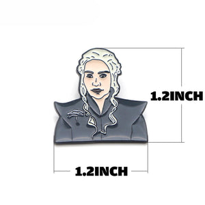 Game Of Thrones 3 Diferent Types Brooch Pins