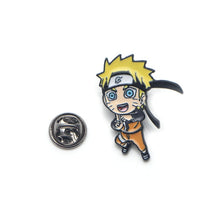 Load image into Gallery viewer, Naruto Uzumaki, Kakashi or Madara Brooch Pins