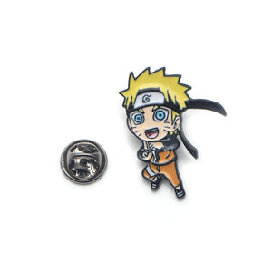 Naruto Uzumaki, Kakashi or Madara Brooch Pins