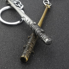 Load image into Gallery viewer, The Walking Dead Lucille 3 Colors Keychain