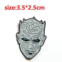 Load image into Gallery viewer, Game Of Thrones Night King Brooch Pins