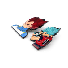 Load image into Gallery viewer, Dragon Ball Z Goku or Vegeta Brooch Pins