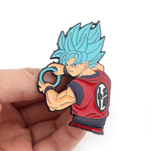 Load image into Gallery viewer, Dragon Ball Z Goku or Vegeta Brooch Pins