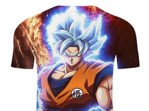 Dragon Ball Z Goku God T-Shirt Men