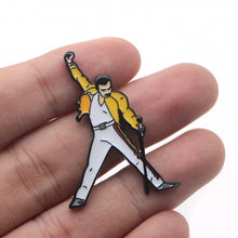 Load image into Gallery viewer, Freddie Mercury Brooch Pins