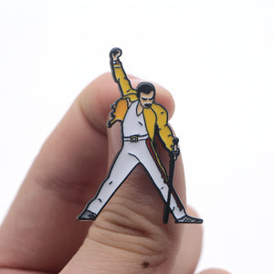 Freddie Mercury Brooch Pins