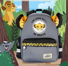 Load image into Gallery viewer, The Lion King Simba Gray Backpack Kids