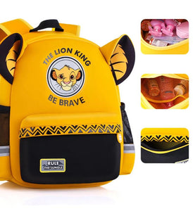 The Lion King Simba Yellow Backpack Kids