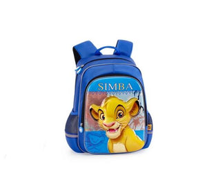 The Lion King Simba Blue Pockets Backpack Kids