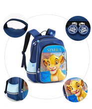 Load image into Gallery viewer, The Lion King Simba Blue Backpack Kids