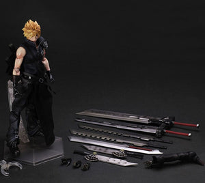 Final Fantasy VII Cloud Strife Fully Equipped Action Figure Collection