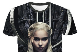 Game of Thrones Daenerys Targaryen Throne T-Shirt Men