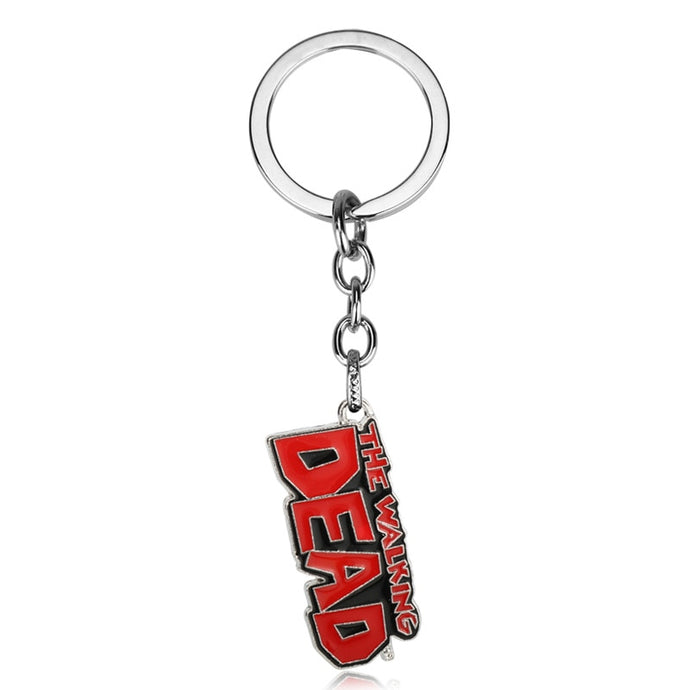 The Walking Dead Red Letter Keychain