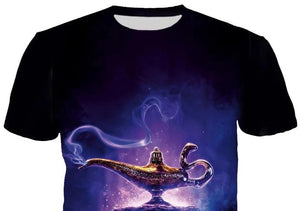 Aladdin Magic Lamp 2019 New Summer T-Shirt Men