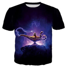 Load image into Gallery viewer, Aladdin Magic Lamp 2019 New Summer T-Shirt Men