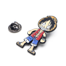 Load image into Gallery viewer, One Piece Luffy Brooch Pins