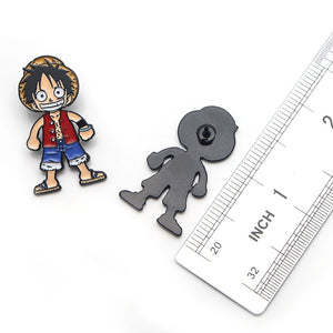 One Piece Luffy Brooch Pins
