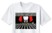 Load image into Gallery viewer, IT Clown and Paper Boat T-Shirt Men