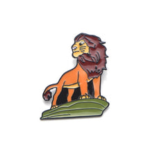 Load image into Gallery viewer, The Lion King Mufasa Rafiki Simba Timon Pumba Zazu Ed Brooch Pins