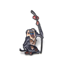 Load image into Gallery viewer, The Lion King Mufasa Rafiki Simba Timon Pumba Zazu Ed Brooch Pins