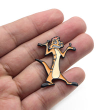 Load image into Gallery viewer, The Lion King Mufasa Rafiki Simba Timon Pumba Zazu Ed Brooch Pins