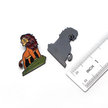 Load image into Gallery viewer, The Lion King Mufasa Rafiki Simba Timon Pumba Zazu Ed Brooch Pins