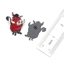 Load image into Gallery viewer, The Lion King Mufasa Rafiki Simba Timon Pumba Zazu Ed Brooch Pins