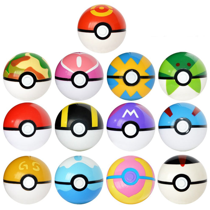 Pokemon pack 13 Pokeballs Anime Figures