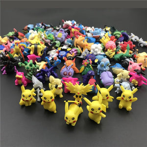 Pokemons Random Pack 144 Anime Figures Collection