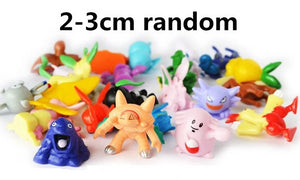 Pokemons Random Pack 144 Anime Figures Collection