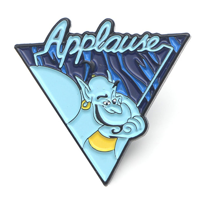 Aladdin Genie Applause Brooch Pins