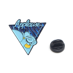 Aladdin Genie Applause Brooch Pins