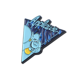 Aladdin Genie Applause Brooch Pins