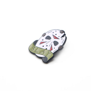 Friday the 13th Jason Mask Brooch Pins