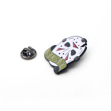 Load image into Gallery viewer, Friday the 13th Jason Mask Brooch Pins