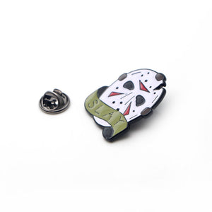 Friday the 13th Jason Mask Brooch Pins