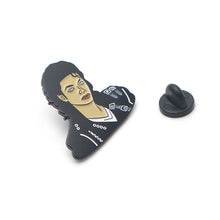 Load image into Gallery viewer, Michael Jackson Black Brooch Pins