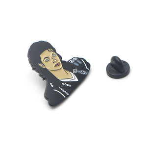 Michael Jackson Black Brooch Pins