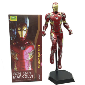 Iron Man Mark XLVI Action Figure Collection