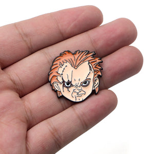 Child's Play Chucky Brooch Pins